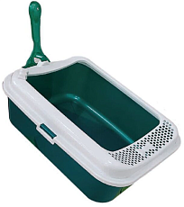 Джи Пи Ай Туалет для кошек Сима с бортом+совок